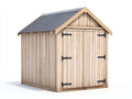 Gartenhaus Holz 300x250x220 cm Massivholz Naturholz Beige Klassisches Design